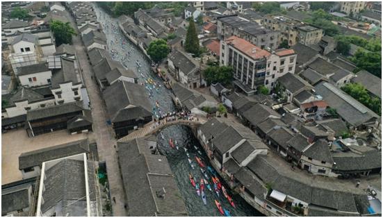 南浔古镇桨板公开赛创新融合露营飞盘体旅融合